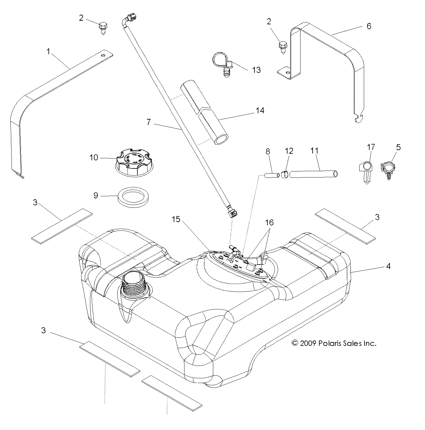BODY, FUEL TANK - R10VH76AB/AO/AQ/AW (49RGRFUEL10RZRS)